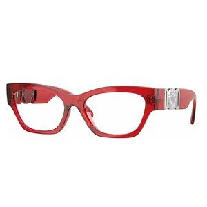 NEW VERSACE EYEGLASSES VE3367U 5495 RED WOMEN EYEWEAR VERSACE